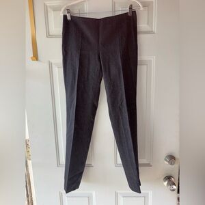 Hache dark gray wool career pants size 40 EU 10 US